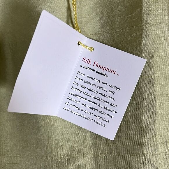 Talbots Elegant light green Silk Sleeveless Dress Size 16 - Picture 3 of 7